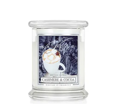 Productafbeelding van Kringle Candle geurkaars, pot, medium formaat, geur: Cashmere & Cacao