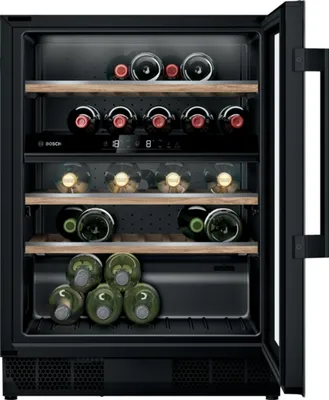 Produktbild von Bosch Weinkühlschrank mit Glastür 82x60 cm KUW21AHG0