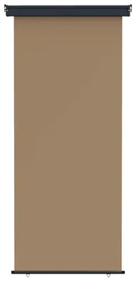 Image de vidaXL Store latéral pour balcon, 100 x 250 cm, 100% polyester, fer et acier