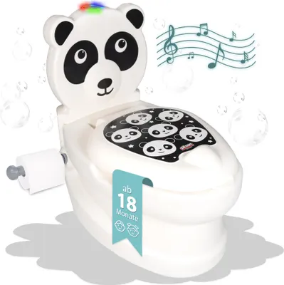 Produktbild von Töpfchen mit Spülgeräusch Panda, Kindertoilette