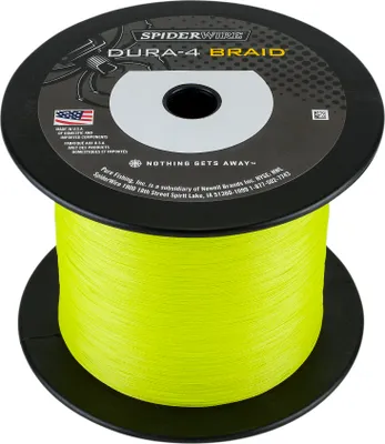 Zdjęcie produktu dla Plecionka Spiderwire Dura4 1800m 0,25mm 23,2kg żółta