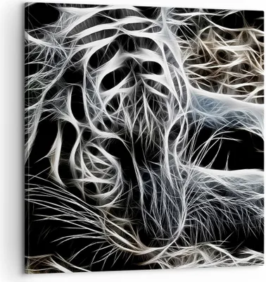 Produktbild von Bild auf Leinwand - Leinwandbild - Abstraktion modern - 60x60cm - Wand Bild - Wanddeko - Wandbilder - Leinwanddruck - Bilder - Kunstdruck - Wanddekoration - Leinwand bilder - Wandkunst - AC60x60-3561