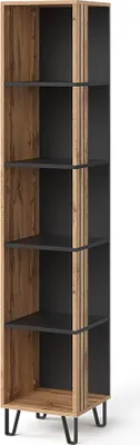 Obrázek produktu pro Police na knihy Vicco Amber Dub Wotan 36 x 186.6 cm, Model 55553