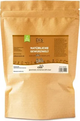 Produktbild von Chili geschrotet mit Kern, 20% Saat - Ellis Gewürz