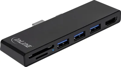 Obrázok produktu pre InLine 35393, Microsd (transflash), SD, Čierna, 4K Ultra HD, Microsoft Surface Pro 4/5/6, 32 mm, 110 mm