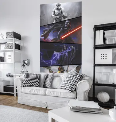 Produktbild von Komar Digitaldruck Vlies Panel "Star Wars Moments Imperials" 120 x 200 cm, bunt, VD-027