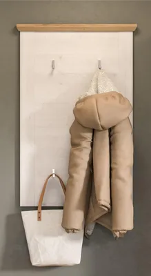 Produktbild von Garderobenpaneel Wandgarderobe Verona | Lärche Sibiu / Eiche
