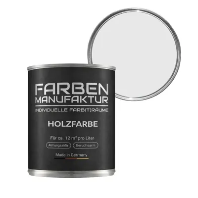 Produktbild von Holzfarbe Wetterschutzfarbe Holzlack Holzschutzlack Trendfarbe 5L - Weiß