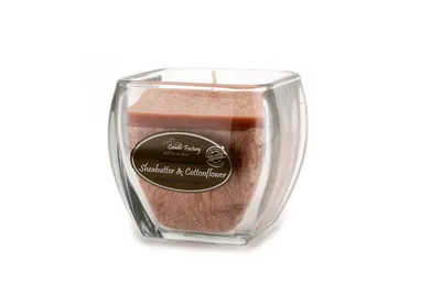 Produktbild von Candle Factory Wellness Duftkerze Sheabutter und Baumwolleflower Dekokerze 800-022