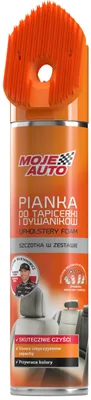 Produktbild von Moje Auto Polsterreiniger-Schaum mit Geruchsneutralisierer 520ml, Bürste