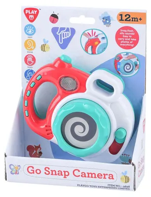 Produktbild von Play Spielzeugkamera Baby mit Sound und Blitzfunktion - bunt