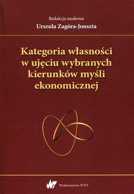 Produktbild von Kategoria wlasnosci w ujeciu wybranych kierunkow mysli ekono