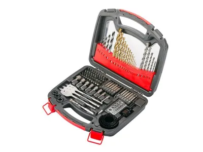 Produktbild von Satz Bohrer, Bits und Adapter 100 Stück
