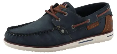 Produktbild von Mustang Herren Mokassin Slipper mit sportlicher Laufsohle 26M0051002, Größe:41 EU, Farbe:Blau