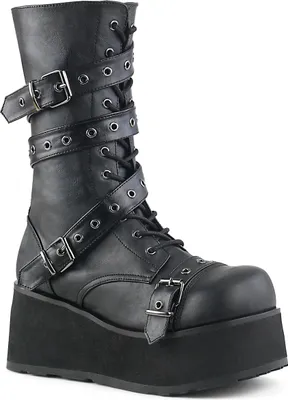 Produktbild von TRASHVILLE-205 Uni Boots von DemoniaCult, Schwarz EU 40, US 8