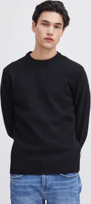 Produktbild von CASUAL FRIDAY CFKarl Herren Strickpullover Feinstrick Pullover mit Rippkragen Rippbündchen Regular fit