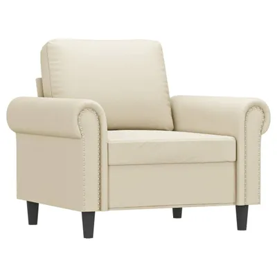 Immagine prodotto di vidaXL Poltrona Crema 60 cm in Pelle finta