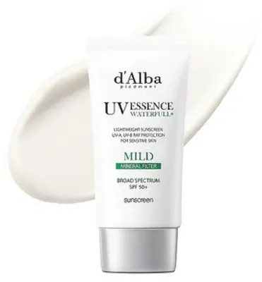 Immagine prodotto di d'Alba - Waterfull Mild Sun Cream - Crema solare delicata idratante SPF 50++++ 50ml