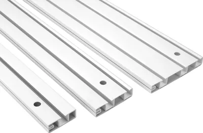 Produktbild von Gardinenschiene 200 cm PVC Weiß – Einfache Montage und Langlebig