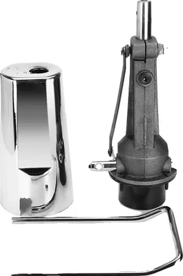 Obrázek produktu pro Kadeřnické křeslo s hydraulickým pohonem, výškově nastavitelné, stříbrné