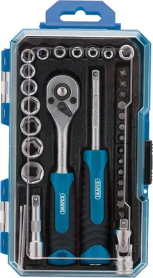 Produktbild von DRAPER 1/4'' Satz mit 35 Steckschlüsseln