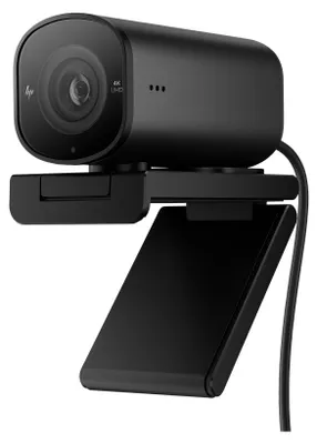 Produktbild von HP 965 4K Streaming-Webcam, 8 MP, 3840 x 2160 Pixel, Full HD, 60 fps, 1280x720@30fps, 1280x720@60fps, 1920x1080@30fps, 1920x1080@60fps, 3840x2160@30fps, USB