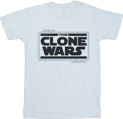 Produktbild von Star Wars - "Clone Wars" T-Shirt für Herren BI51832 (5XL) (Weiß)