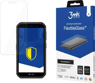Produktbild von 3mk Display Hybridglas FlexibleGlass für Ulefone Armor X7 Pro  0,3mm 7H