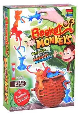 Image de monkey rope arcade game Monkeys in a basket Falling monkeys GR0685