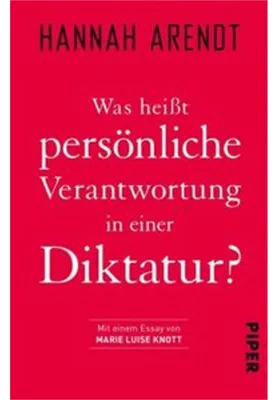 Zdjęcie produktu dla Was heißt persönliche Verantwortung in einer Diktatur?