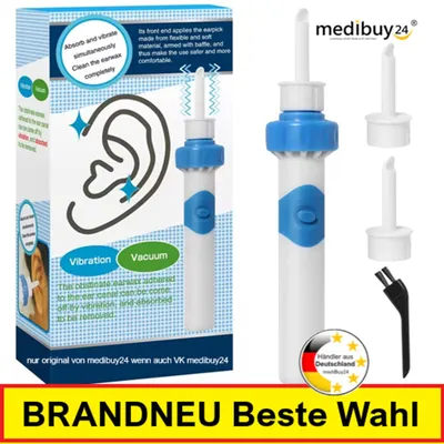 Produktbild von Ohrenreiniger Ear Wax Cleaner Ohrwachsentferner,Portable Ohrenreiniger Elektrisc