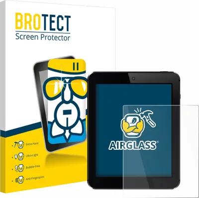Produktbild von BROTECT Schutzglas für Tablets mit 17.8 cm (7 Zoll) Displays 154.8 x 87 mm Schutzfolie Panzer Folie Glas Display Schutz klar