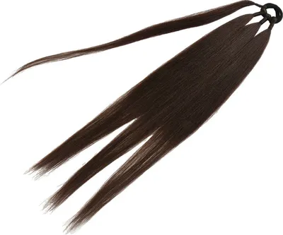 Produktbild von Haarteil Synthetik Haarverlängerung Zopf Haar Extension für Damen, Mädchen - BRAIDELLA Braun
