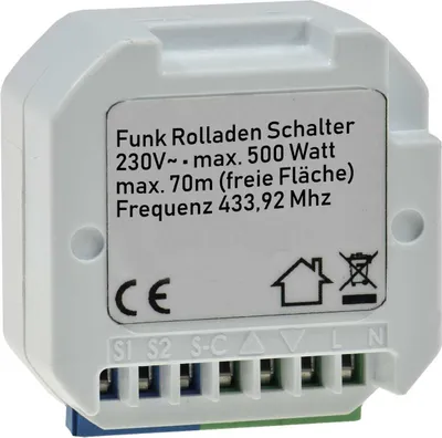 Produktbild von Funk Rolladensteuerung 230V für Motoren bis 500W