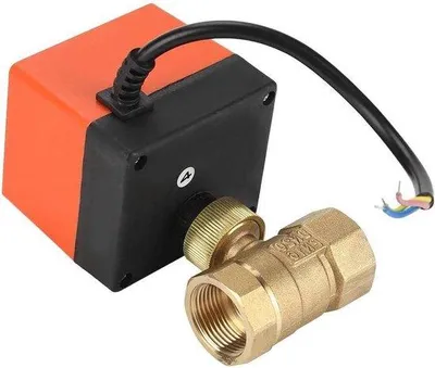 Immagine prodotto di Valvola a sfera elettrica DN20 220 V 1,6 MPa 6 W a 2 vie - per riscaldamento e climatizzazione