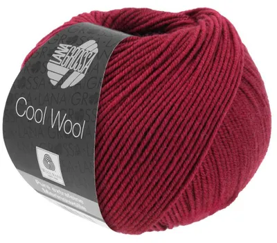 Produktbild von Lana Grossa - Cool Wool 0468 weinrot