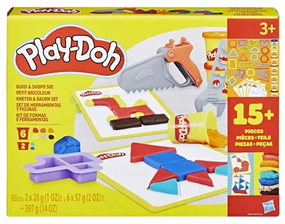 Obrázok produktu pre Hrajte sa so súpravou Play-Doh na stavanie a tvarovanie z plastelíny
