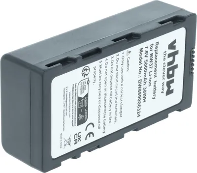 Produktbild von vhbw Akku kompatibel mit DJI CrystalSky 5,5, 7.85, Ultra 7.85 Drohne Controller (5000 mAh, 7,4 V, Li-Polymer)