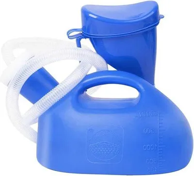 Produktbild von Reise-Urinalflasche 2000ml blau für Erwachsene
