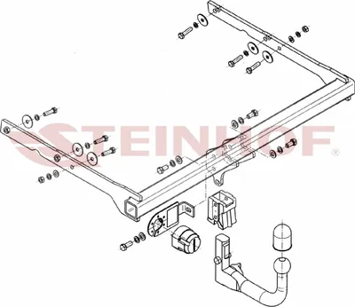 Produktbild von Z546531 Anhängerkupplung passend für FORD Mondeo 06/2007-2014 abnehmbar