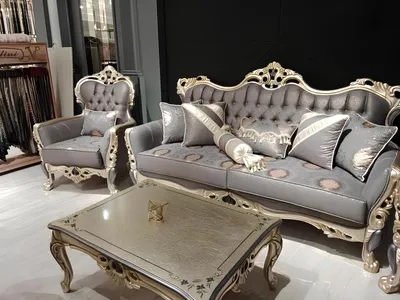 Zdjęcie produktu dla Luxus Wohnzimmer Möbel Sessel Hochwertiger Sessel Sessel Grau Relax