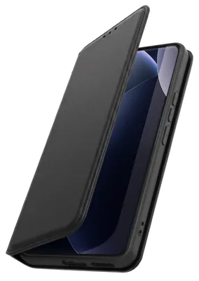 Image de Avizar, étui Folio pour Redmi Note 15 Pro 4G avec compartiment pour cartes et support, noir