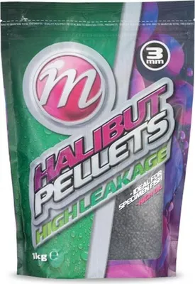 Produktbild von Mainline Baits Match Activated Halibut Pellets 3 mm 1 kg