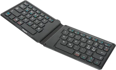 Zdjęcie produktu dla Targus AKF003NO, Mini, Bezprzewodowy, Bluetooth, QWERTY, Czarny