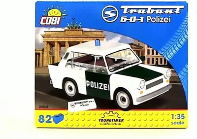 Image de COBI CARS Trabant 601 Police 81 kl 24541