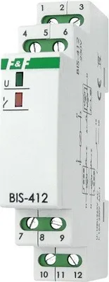 Produktbild von F&F | Bistabiler Relais BIS-412 - 230V - Kompakt - Elektronisch - Gruppenschaltung - Robust