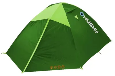 Imagen del producto de Husky Boyard 4 Plus: Tienda de campaña ligera, para 4 personas, color verde