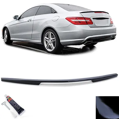 Produktbild von Heckspoiler schwarz glänzend für Mercedes E Klasse C207 Coupe 2009-2016