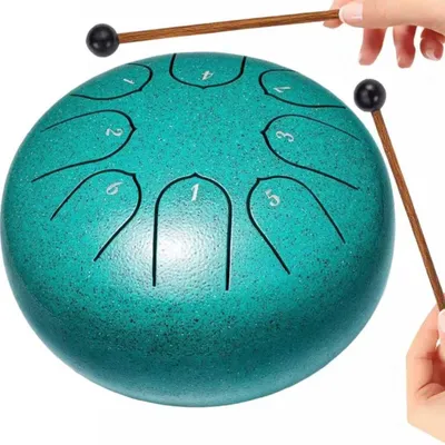 Image de Tambour à langue de 6 pouces pour la méditation et la relaxation