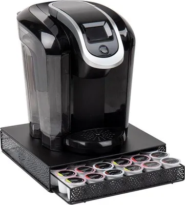 Productafbeelding van Koffiepads houder voor 36 koffiepads - Zwart